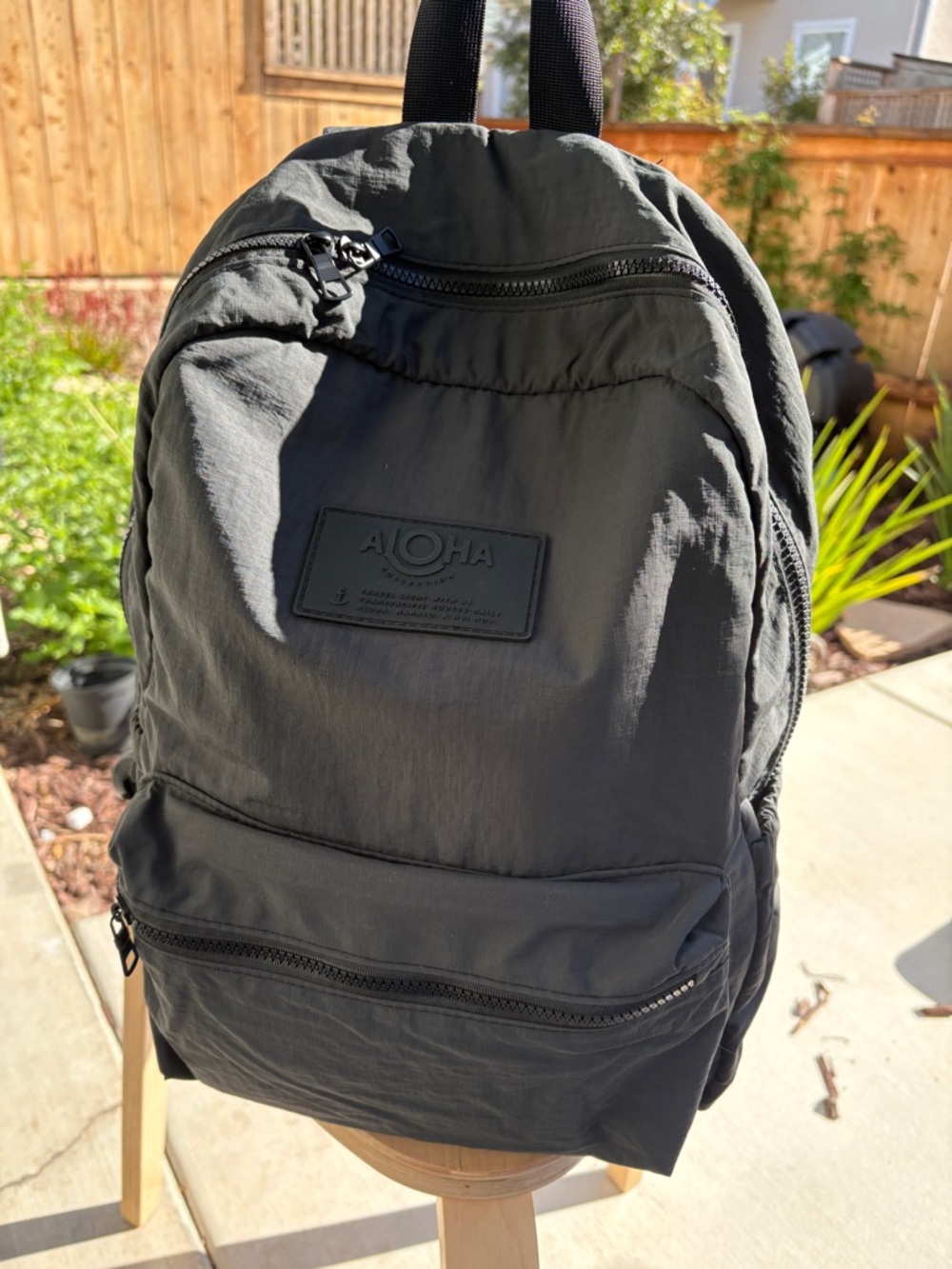 Aloha Collection - Solid Black Keep it Light Backpack